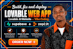 fix, debug and deploy your lovable app with supabase, stripe integration code