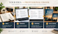 write a professional ebook for kindle and KDP