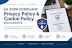 prepare uk gdpr compliant privacy policy and cookie policy documents