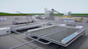 create 3d mineral processing, plant mining process and machinery animation video