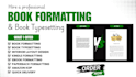 do professional paperback formatting and KDP book layout design