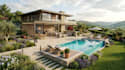 design your 3d landscape, backyard, pool, garden, patio and outdoor render