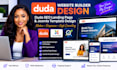 build duda website builder design duda seo landing page joomla template design