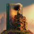 design a cartoon book cover art