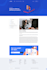 build a responsive react js frontend for your website