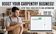 build carpenter local shop mailerlite email marketing  automation setup tools