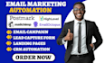 setup emailoctopus email marketing postmark campaign gohighlevel crm automation