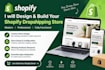 design and build a shopify dropshipping store