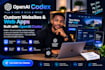 build a custom website with open ai codex and modern web development
