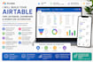 create a custom airtable CRM, database, dashboard, and automated workflow