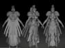 cleanup tripo ai3d,stylized digital human,rocket 3f,rigmetahuman character model