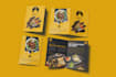 tri fold, bi fold, z fold clean and professional brochure design