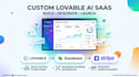 build custom lovable ai saas web app with supabase