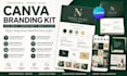 create a canva brand kit with editable canva brand kit templates
