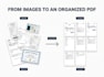 convert images and photos into PDF