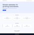 create a responsive single page website using HTML and CSS