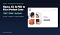 convert figma to html, figma to react, figma to next js, psd to html, tailwind