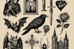 create dark tattoo art