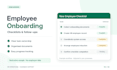 manage HR operations, employee records and onboarding documentation