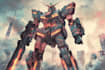 make a gundam character illustration