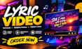 create a professional stylish lyric music video