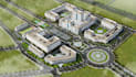 render masterplan, academic campus, urban landscape property, university plan