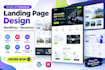 design, redesign modern responsive wordpress website using elementor pro