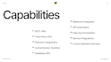 develop custom rest apis and integrate third party apis