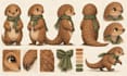 create a character reference sheet