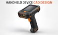design wearable electronic enclosure handheld housing solidworks cad engineering