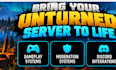 develop, configure, and fix servers