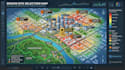 design site selection map with demographics, competitors, heatmaps and gis layer