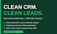 research targeted b2b leads and clean up your CRM data