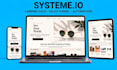 setup systeme io sales funnel landing page systeme io website systeme io funnel
