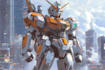 make gundam character illustration