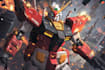 make gundam character illustration