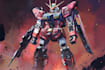 make gundam character illustration