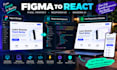 convert figma design to responsive react website