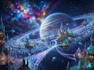 design amazing fantasy landscape