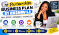 write partnerships business plan e1 eb2niw l1 real estate internet technology