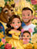 create a disney cartoon illustration