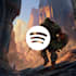 create professional cinematic fantasy album artwork