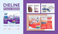 design box packaging, dieline and print ready packaging