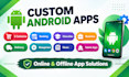 develop android app mobile app development  custom aplication