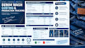 create denim wash process documentation and costing in excel