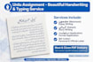 write professional urdu assignment, essay, story and application