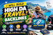 build high da travel backlinks