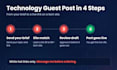 build high quality technology backlinks on high da websites