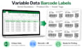 create barcode and qr code labels from excel for printing