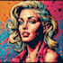 draw wpap pop art sport potrait